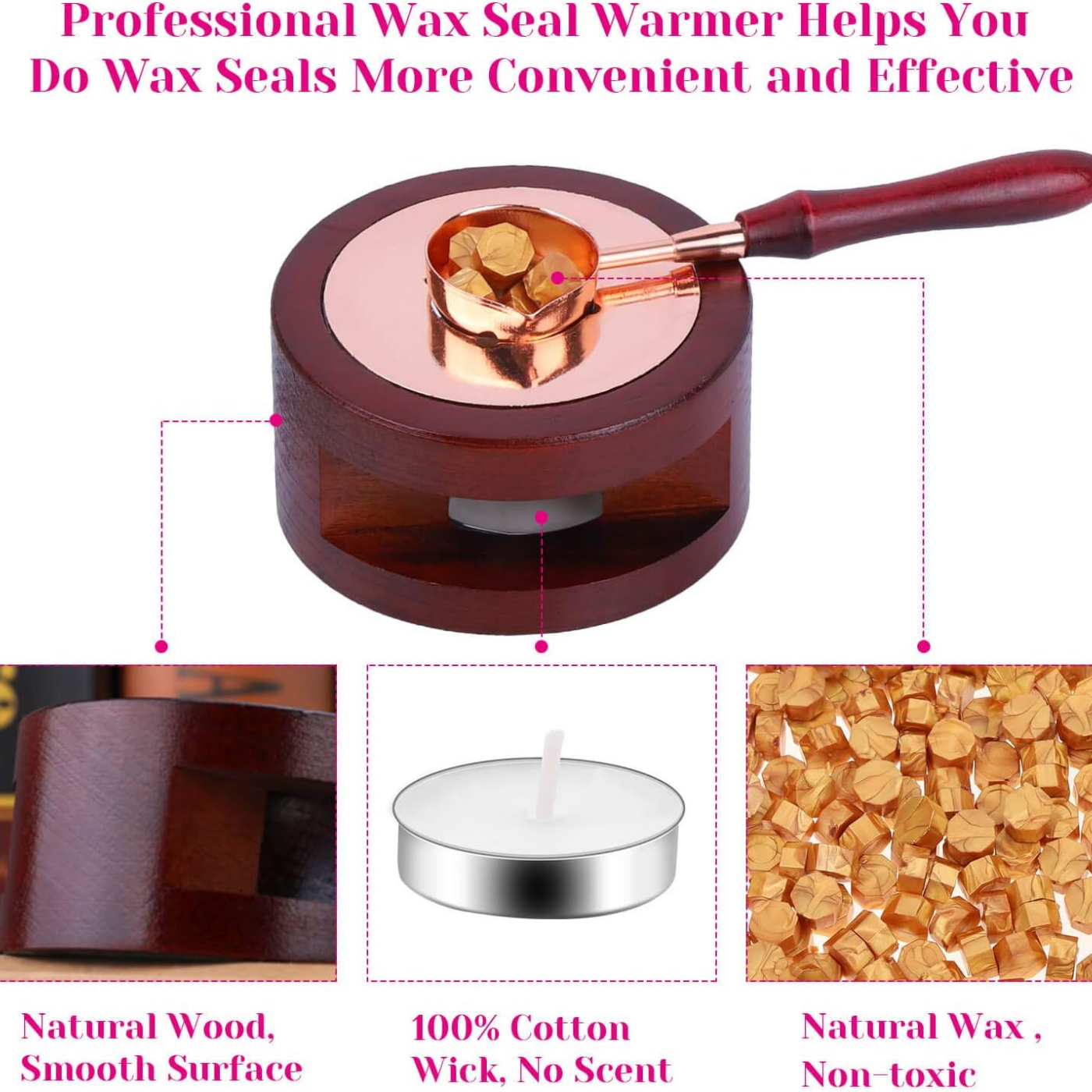 Wax Seal Set Includes 200 Gold - Wax Seal Stamp Set avis et prix
