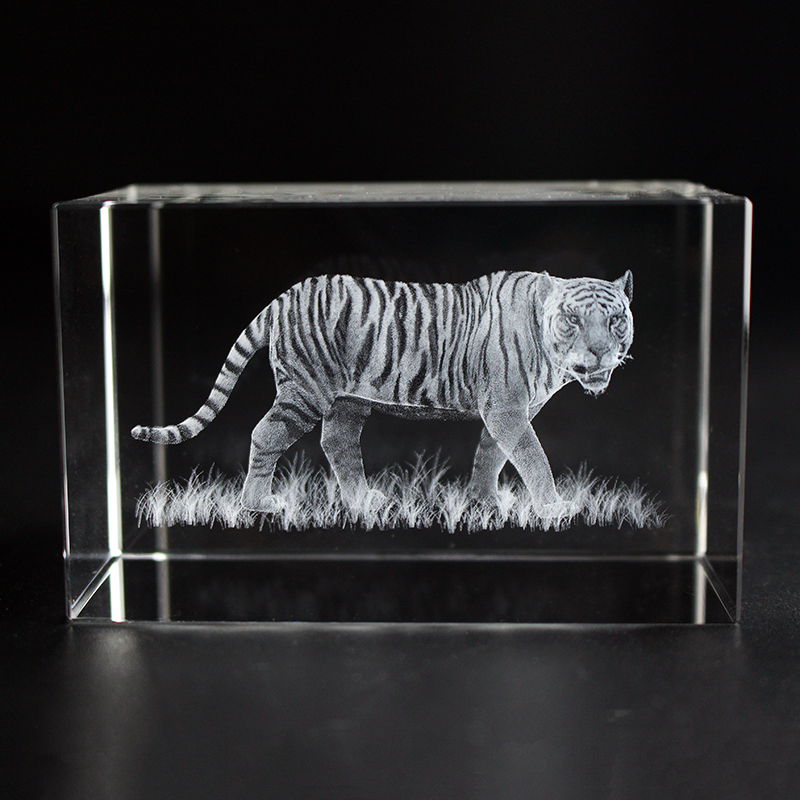 K9 Crystal Tiger Model Statue  - Paper Weight Crystal avis et prix