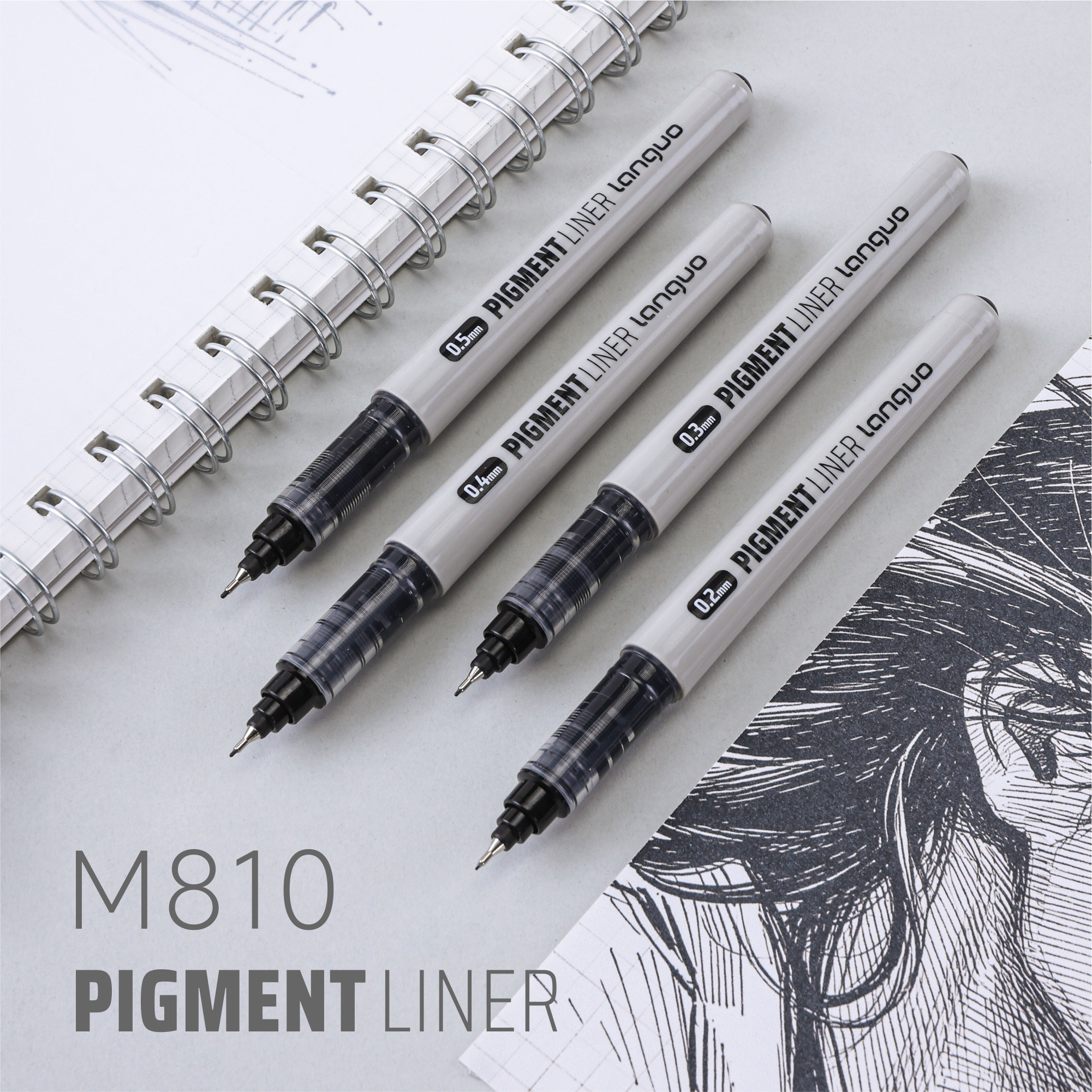 LANGUO 0.2/0.3/0.4/0.5 mm Micr - Correction Pen Fine avis et prix