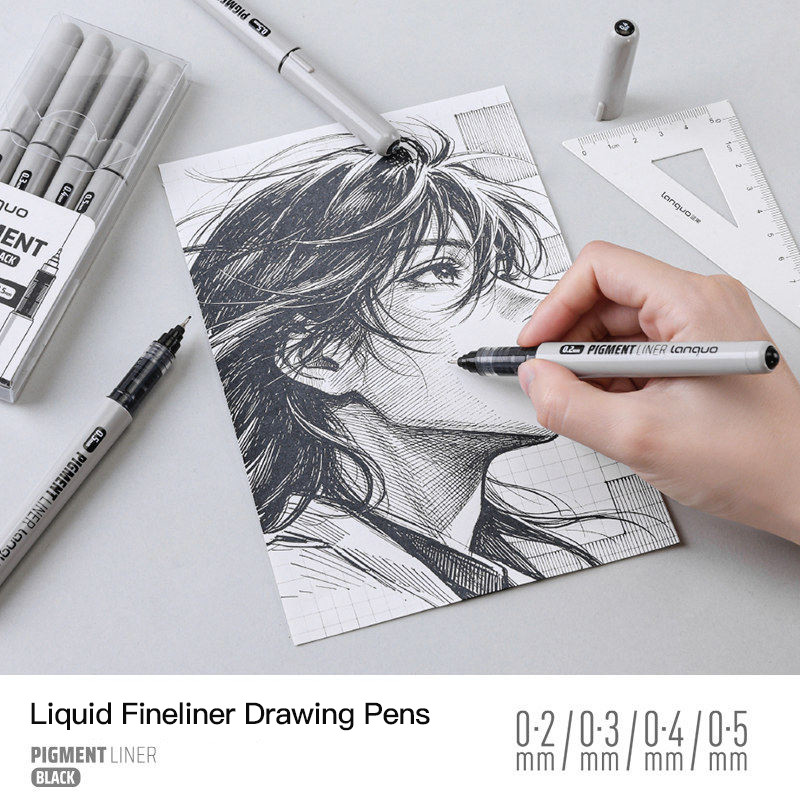 LANGUO 0.2/0.3/0.4/0.5 mm Micr - Correction Pen Fine avis et prix
