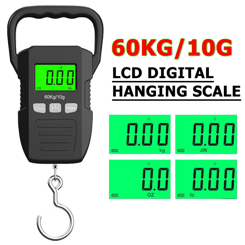 60kg/10g LCD Digital Hanging S - Tape Dispenser Weighted avis et prix