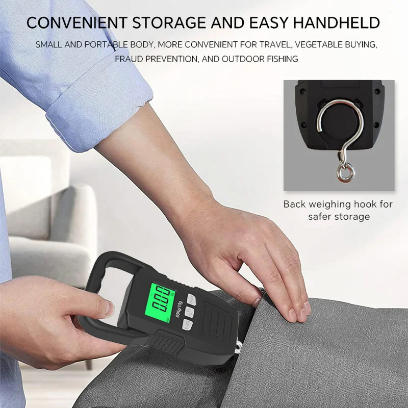 60kg/10g LCD Digital Hanging S - Tape Dispenser Weighted avis et prix