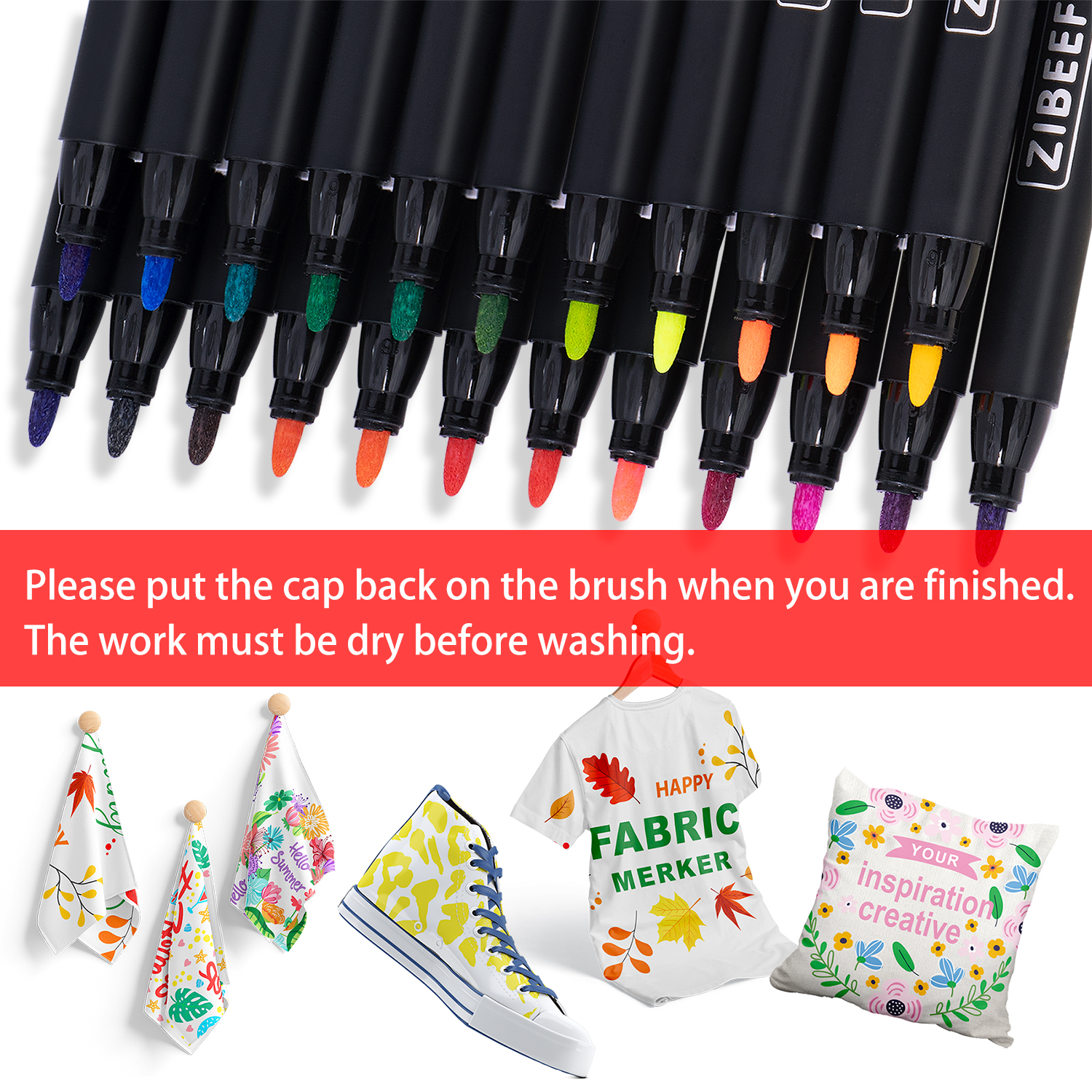 12/24 Color Fabric Markers-Fin - Correction Pen Fine avis et prix