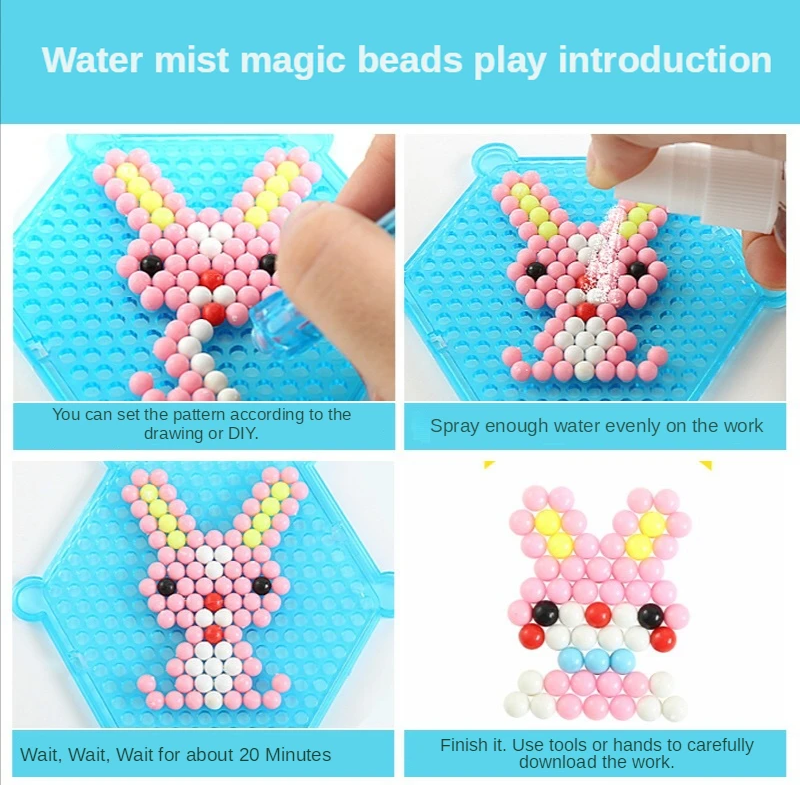 Magical Water Sticky Beads Toy - Paper Weight Crystal avis et prix