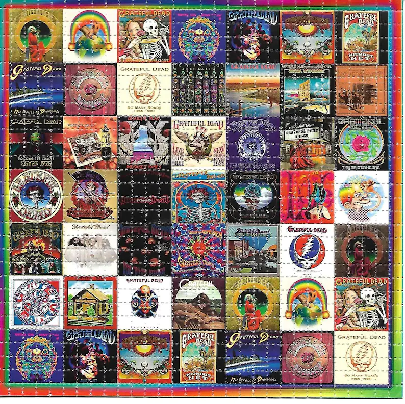 60s Album Psychedelic LSD/Acid - Ink Blotter Paper avis et prix