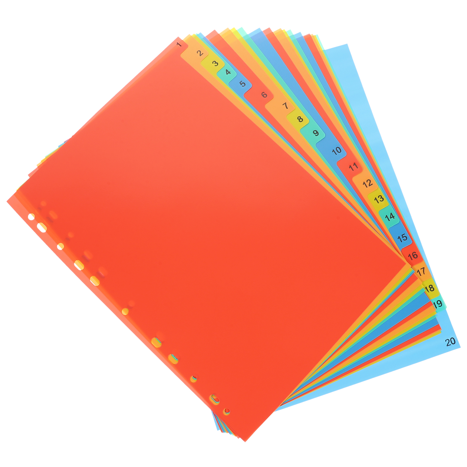 A4 Index Pages Plastic Binder  - Tab Divider A4 avis et prix