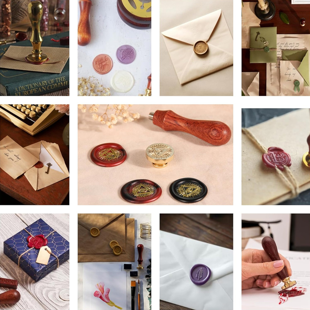 Custom Wax Seal Stamp, Persona - Wax Seal Stamp Set avis et prix