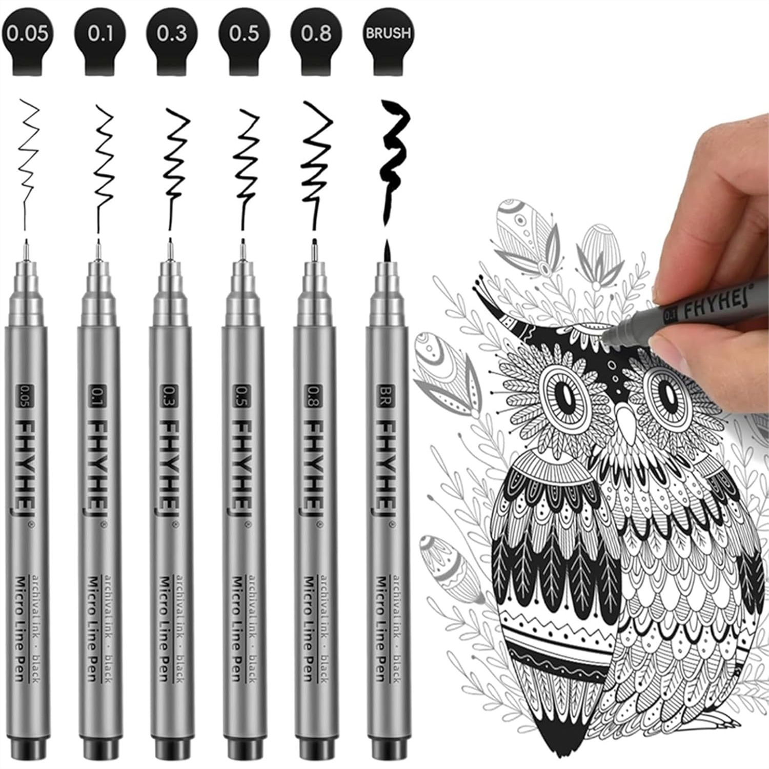 Micro Fineliner Drawing Art Pe - Archive Box Set avis et prix