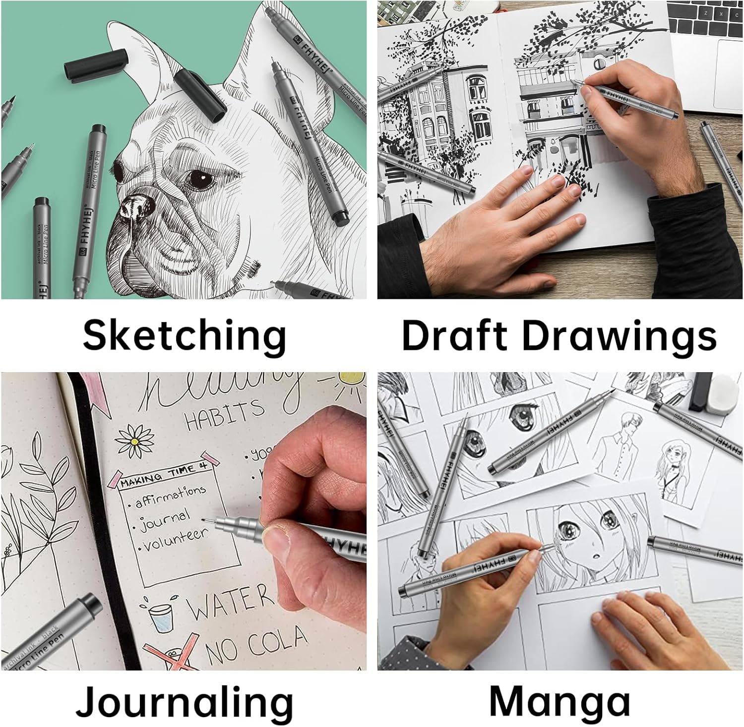 Micro Fineliner Drawing Art Pe - Archive Box Set avis et prix