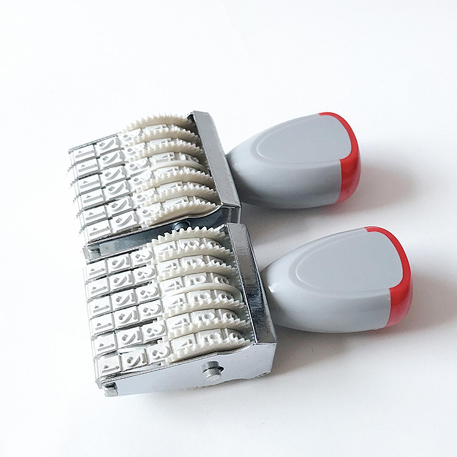 Rubber 6 digits Roller Stamp N - Rubber Date Stamp avis et prix