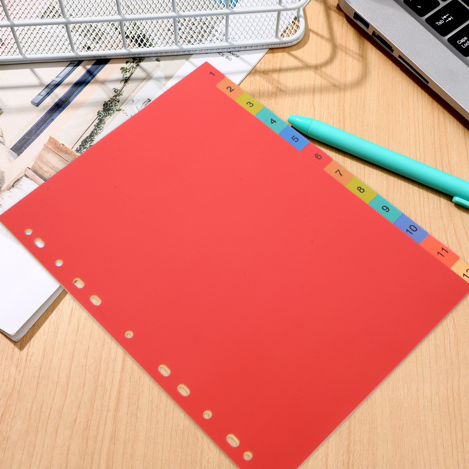 Binder Dividers A4 Colored Pla - Tab Divider A4 avis et prix