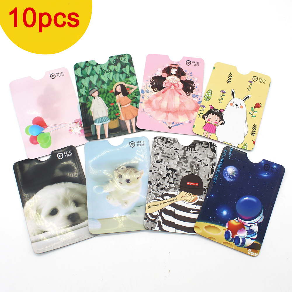 10Pcs New Anti Rfid Bank Card  - Card Index Box avis et prix