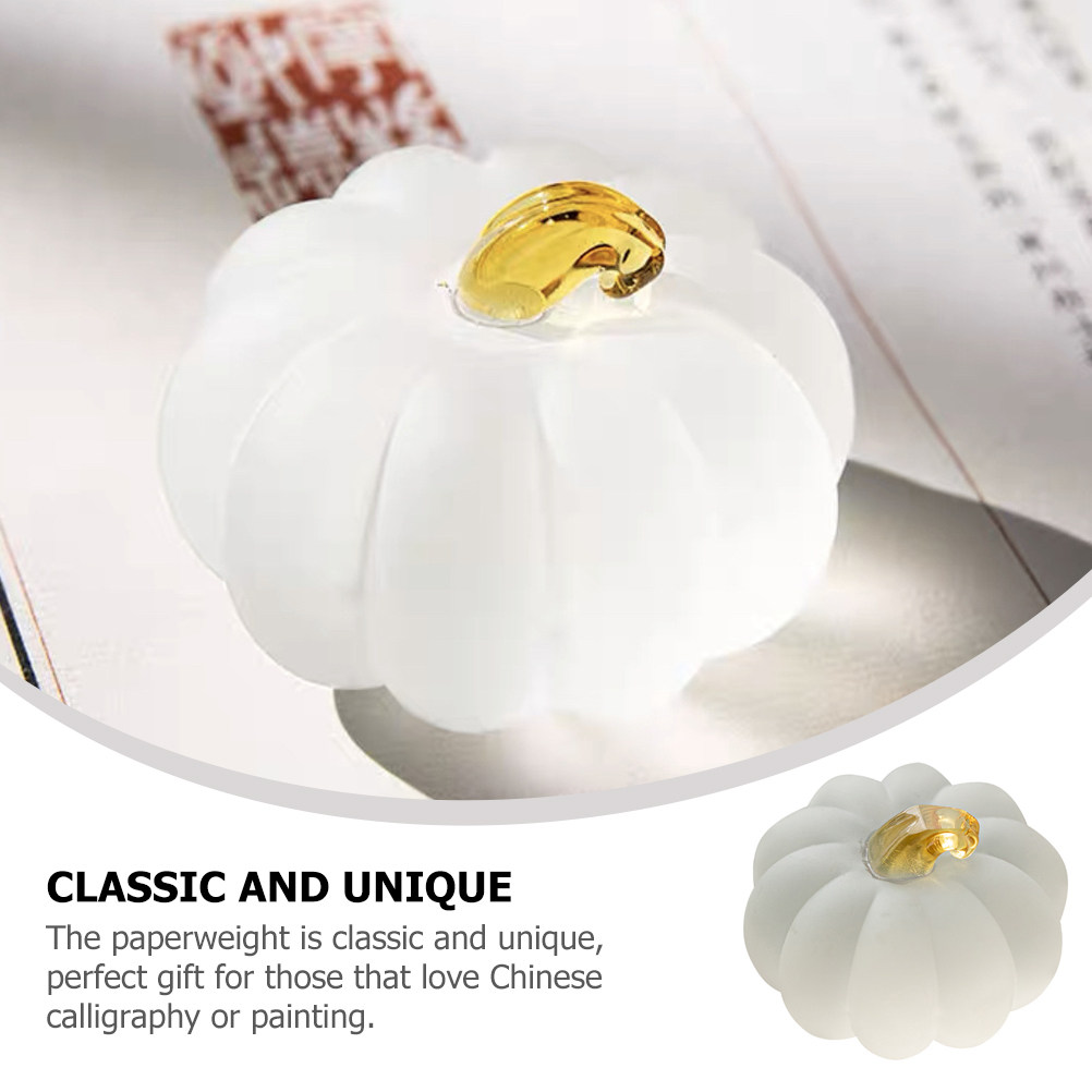 Pumpkin Shape Crystal Glass Pa - Paper Weight Crystal avis et prix