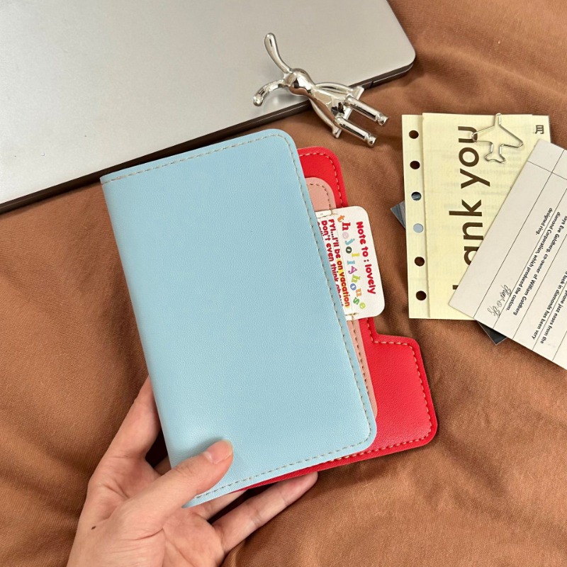 Ins Color Block Passport Holde - Index Card Holder avis et prix