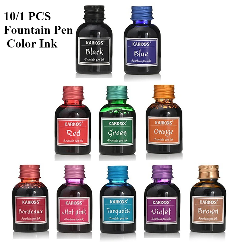 10/1 PCS 30ml Various Colors I - Fountain Pen Bottled Ink avis et prix