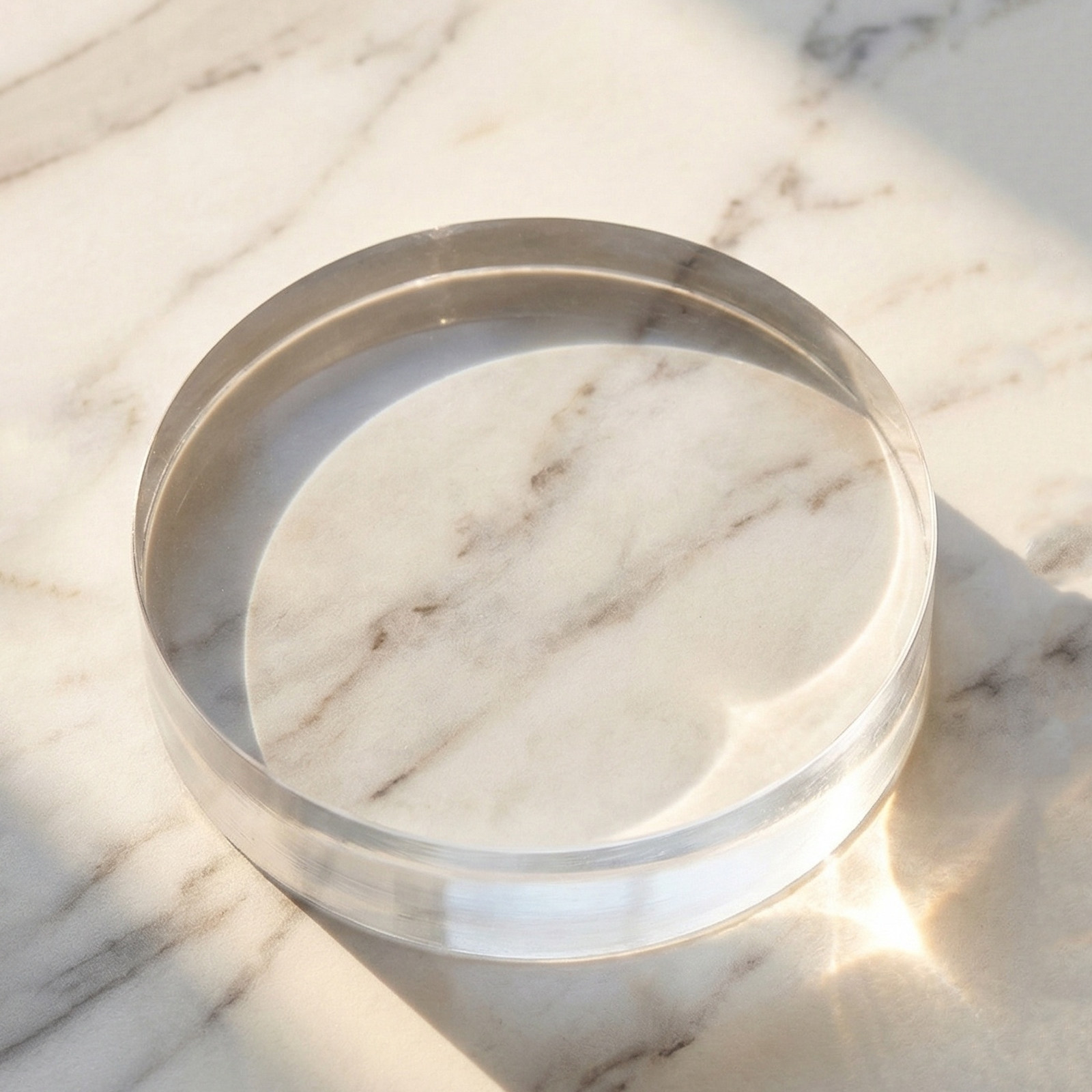 3.15 Inch Round Clear Crystal  - Paper Weight Crystal avis et prix