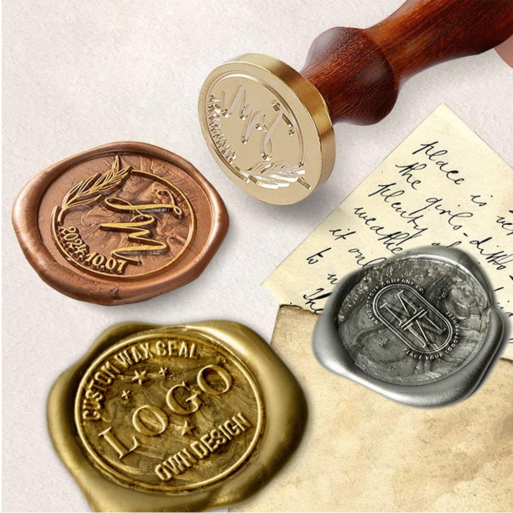 Custom Your Logo 25/30/40/50mm - Wax Seal Stamp Set avis et prix