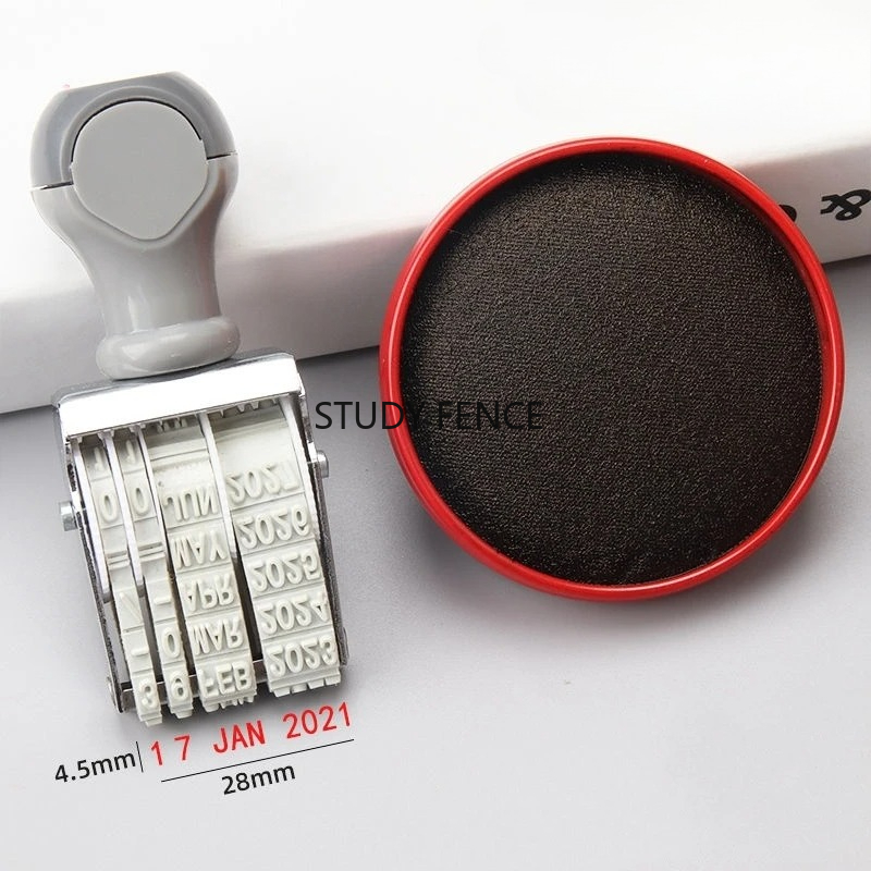 Portable English Date Stamp fo - Rubber Date Stamp avis et prix