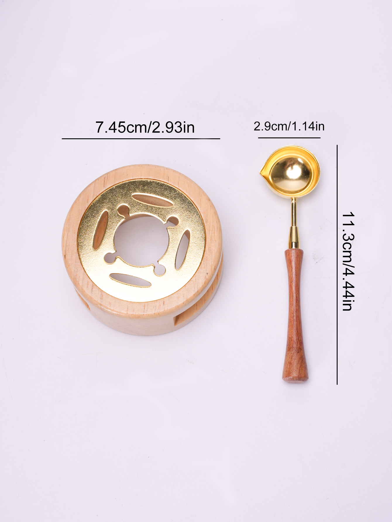 1set Wax Seal Set Wood Wax Mel - Wax Seal Stamp Set avis et prix