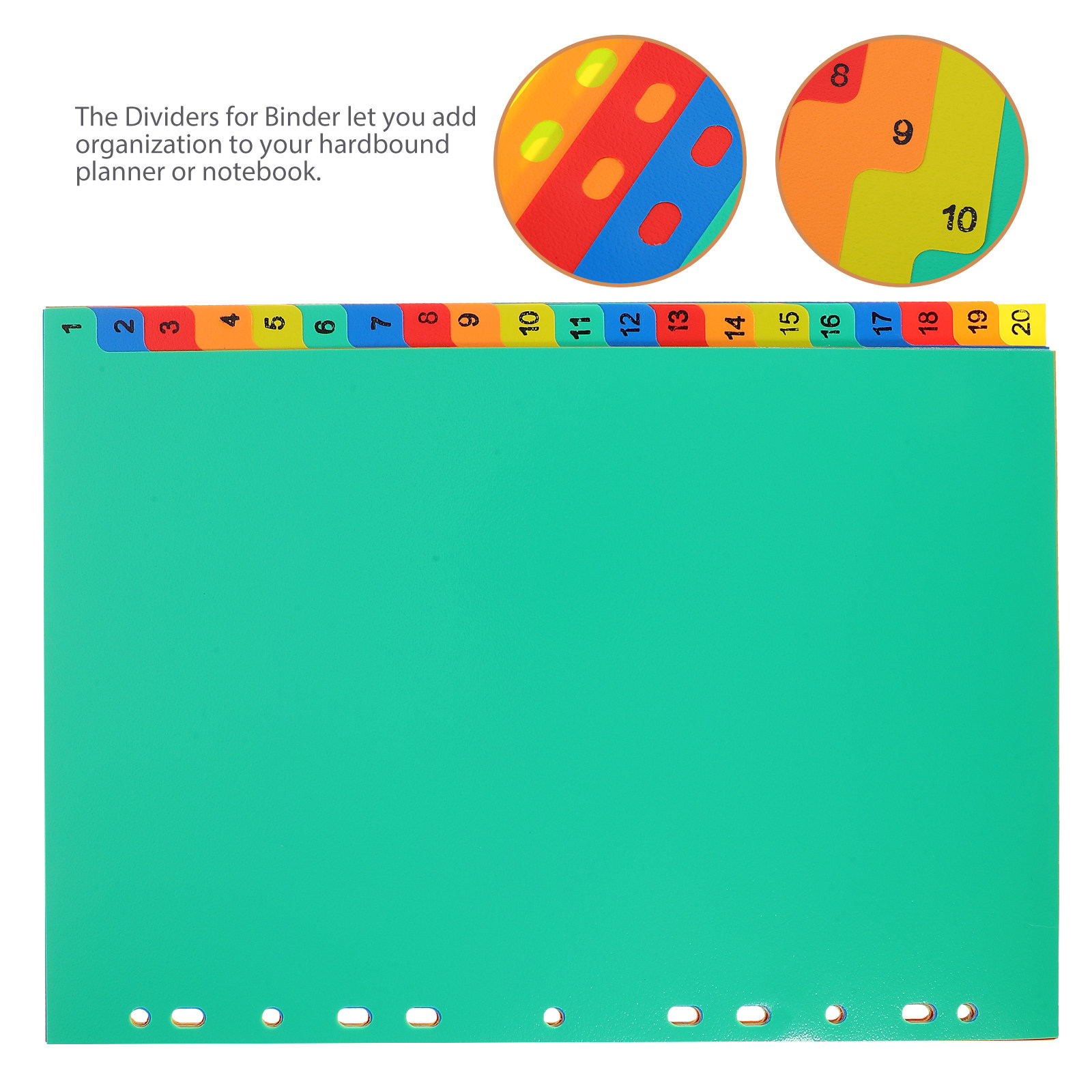 Plastic A4 Binder Dividers 20  - Tab Divider A4 avis et prix