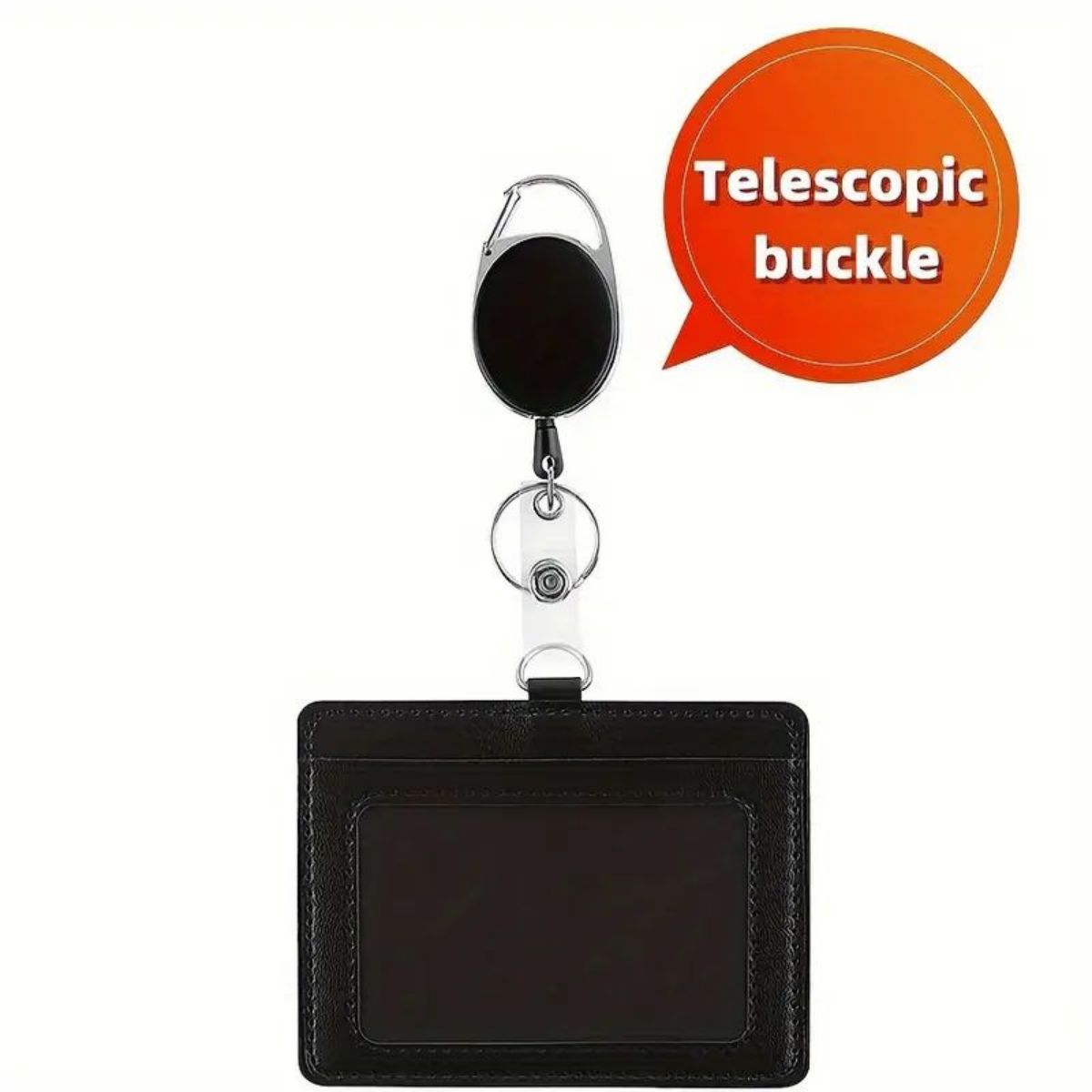 1 pc Horizontal ID badge holde - Index Card Holder avis et prix