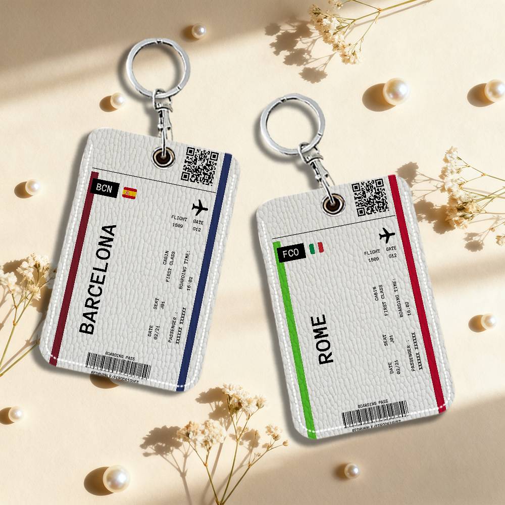 Boarding Pass Plane Ticket Lea - Card Index Box avis et prix