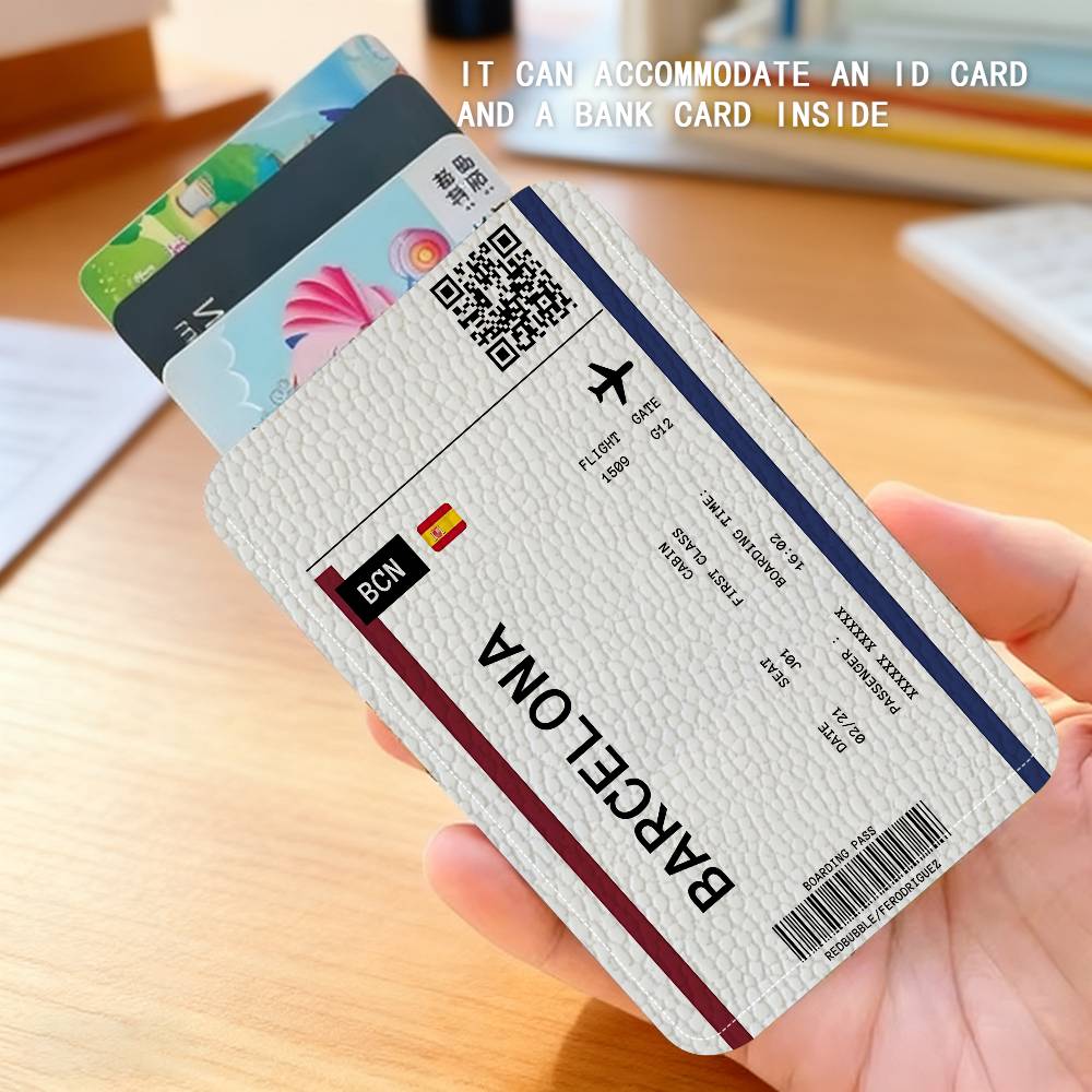 Boarding Pass Plane Ticket Lea - Card Index Box avis et prix