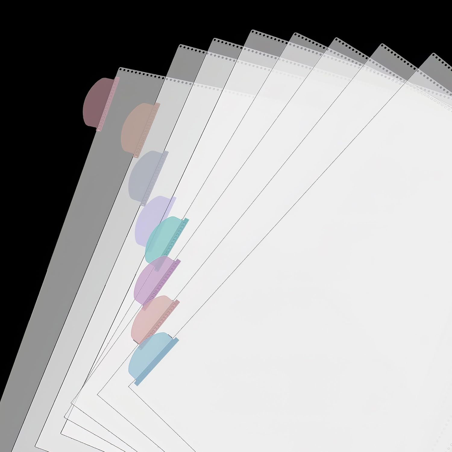 A4 Clear Sheet Protectors with - Tab Divider A4 avis et prix