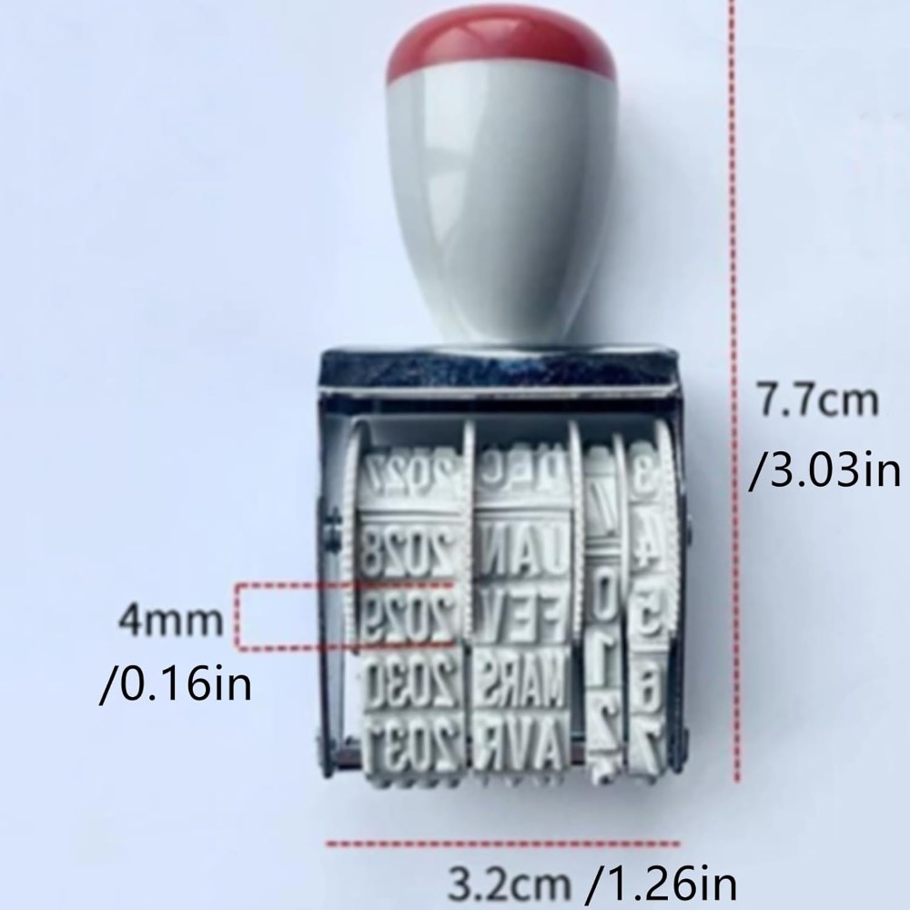 DIY Rotating Date & Number Rol - Rubber Date Stamp avis et prix
