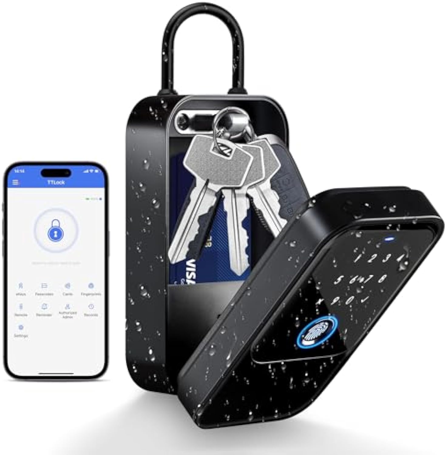 TTlock Smartkey Lock Box Home  - Card Index Box avis et prix