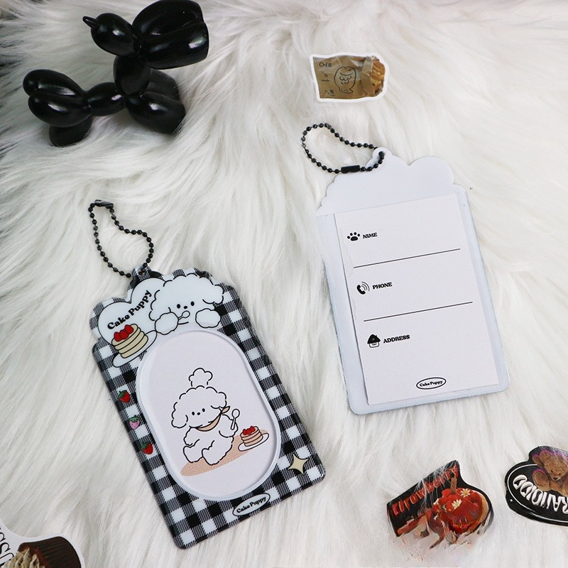 Cute 3 Inch Cartoon Dog Polaro - Index Card Holder avis et prix