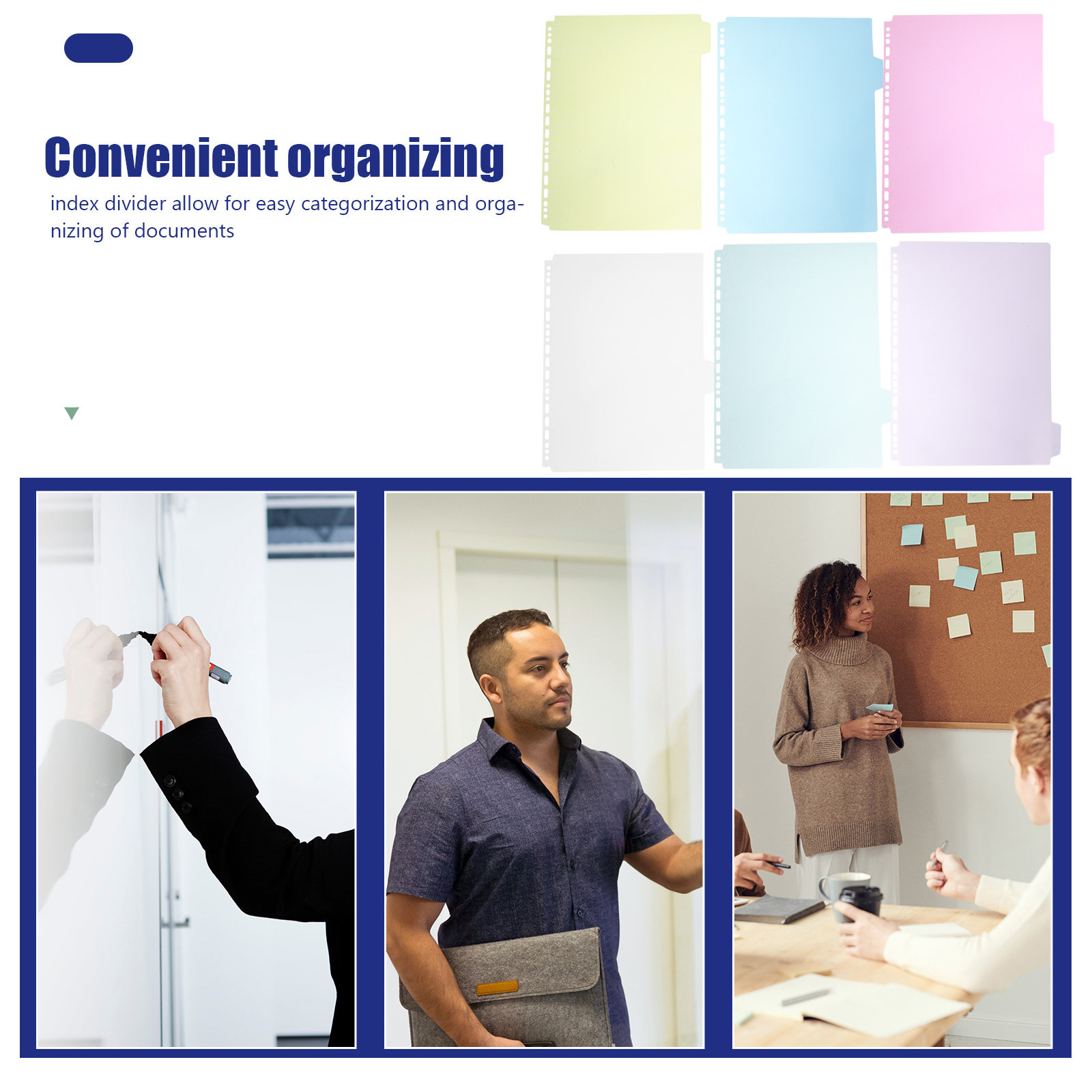 6Pcs Tabbed Binder Dividers A4 - Tab Divider A4 avis et prix
