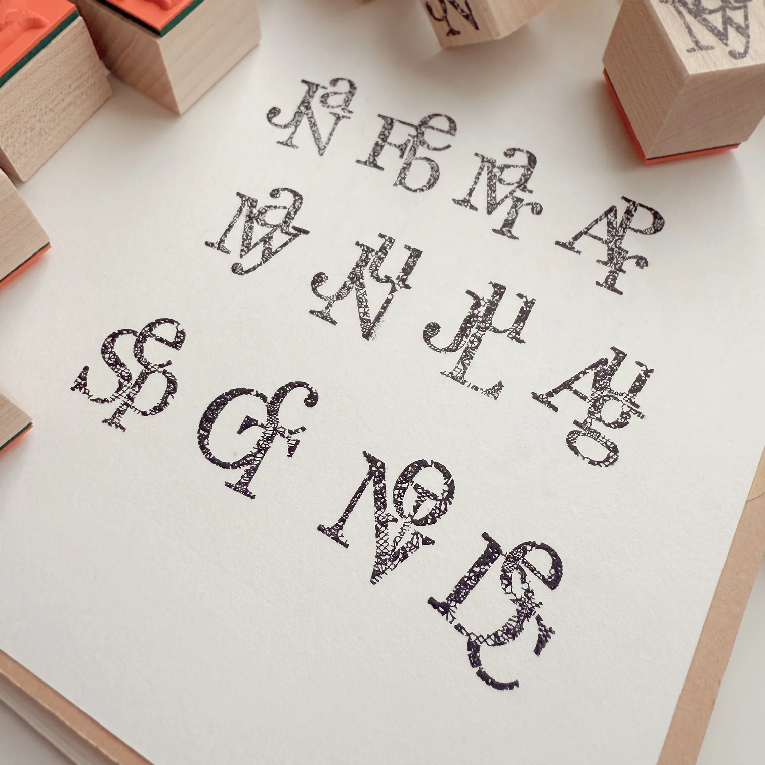 Journal Pages Vintage Month Wh - Rubber Date Stamp avis et prix