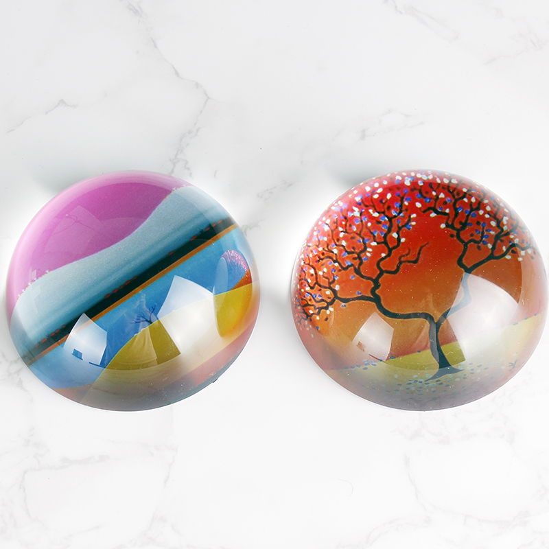 Custom Crystal Hemisphere Glas - Paper Weight Crystal avis et prix