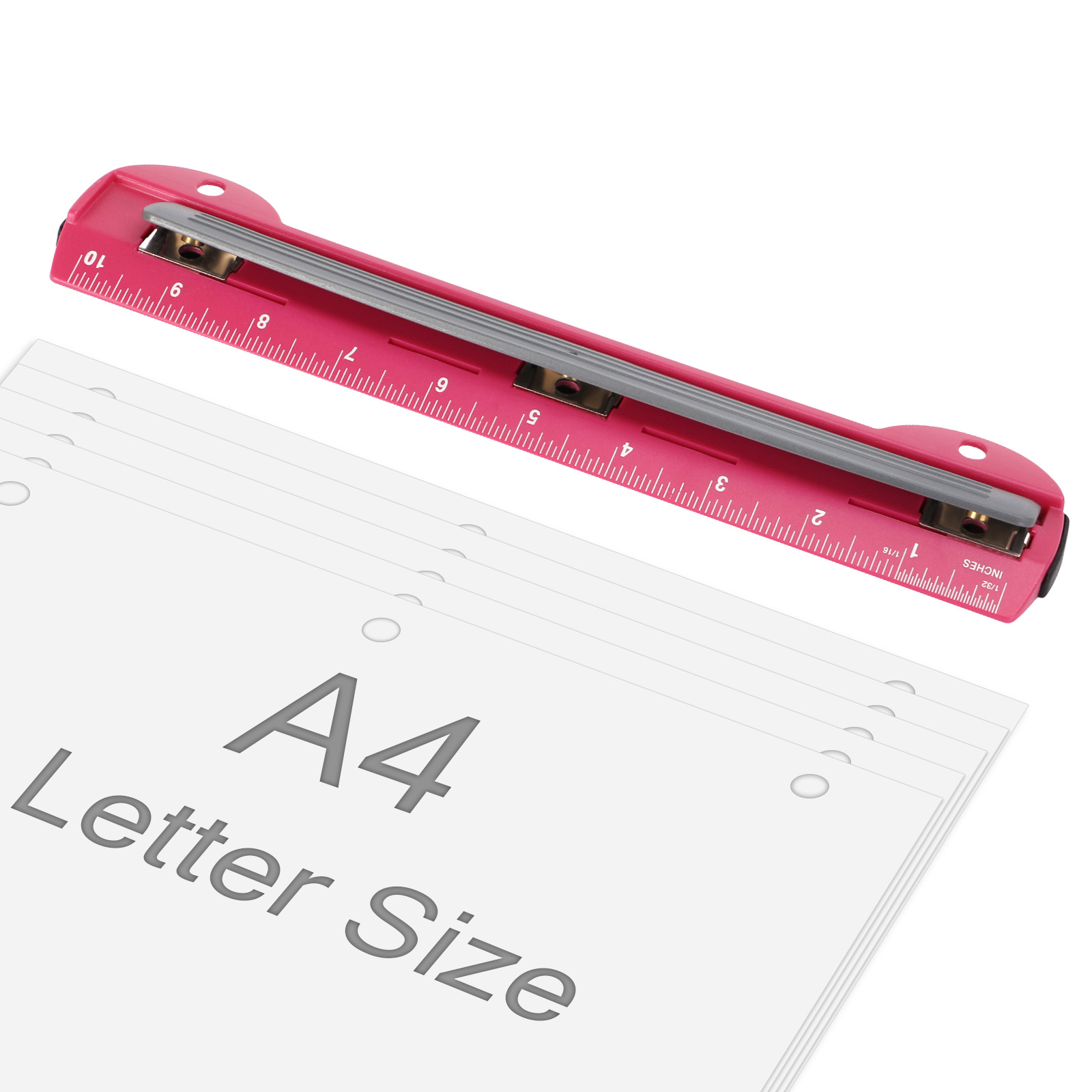 EAGLE 3-Hole Punch for A4/Lett - Binder A4 Lever avis et prix