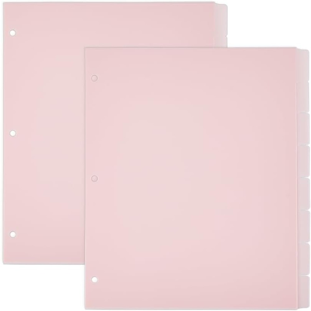 16 Sheets 3 Ring A4 Pink Binde - Tab Divider A4 avis et prix