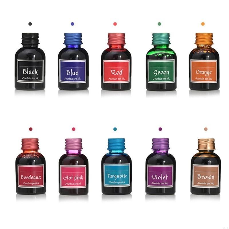 10 Colors 1 Bottle Pure Colorf - Fountain Pen Bottled Ink avis et prix