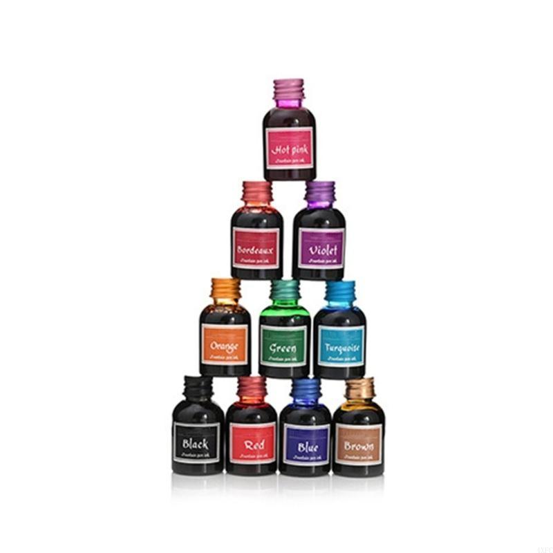 10 Colors 1 Bottle Pure Colorf - Fountain Pen Bottled Ink avis et prix