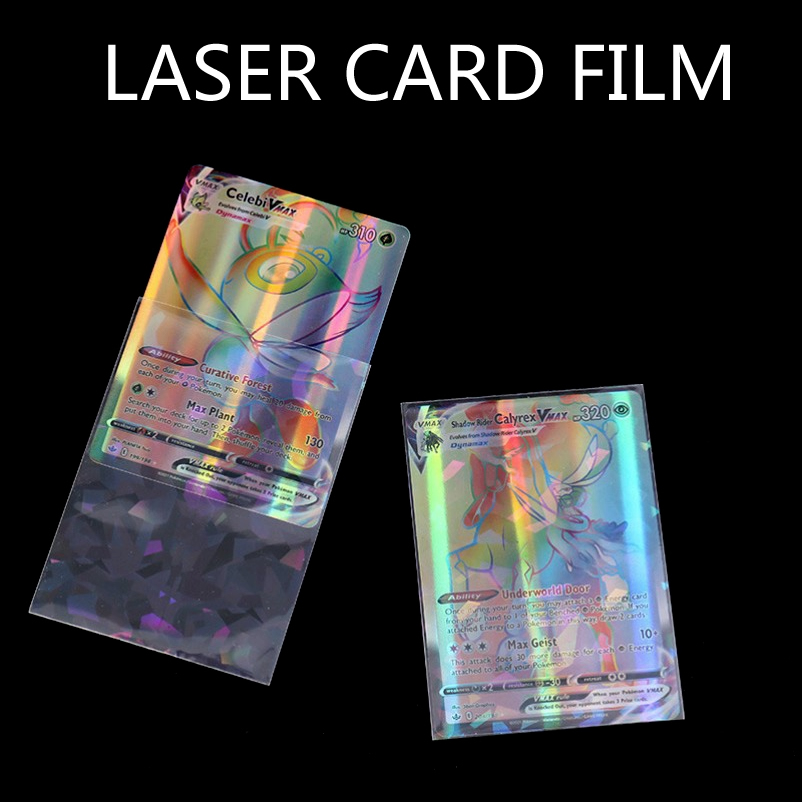 50pcs Soft Trading Laser Card  - Card Index Box avis et prix