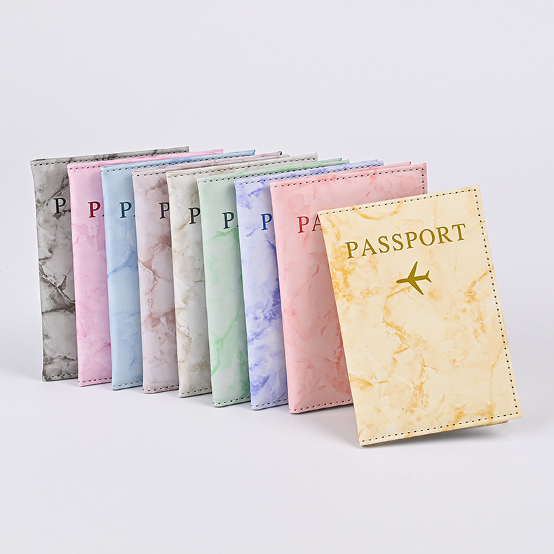Macaron Color Marble Pattern P - Index Card Holder avis et prix