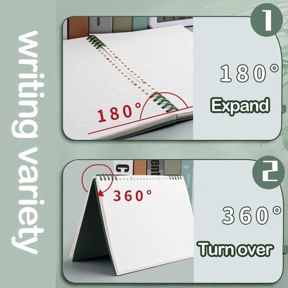 4Pcs PP Loose-leaf Book Cover  - Binder A4 Lever avis et prix