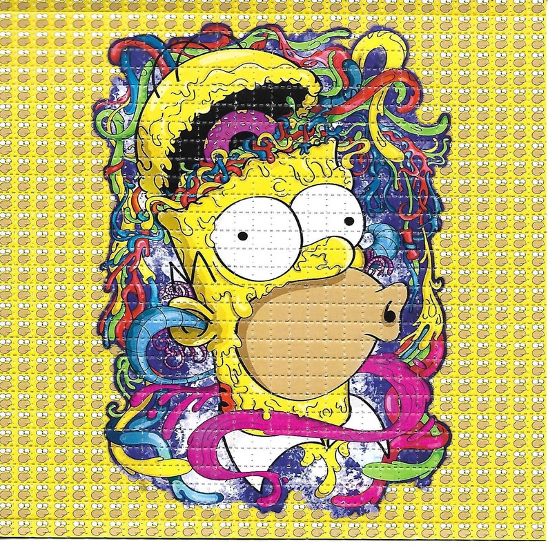 Mind blown Psychedelic Acid-Fr - Ink Blotter Paper avis et prix