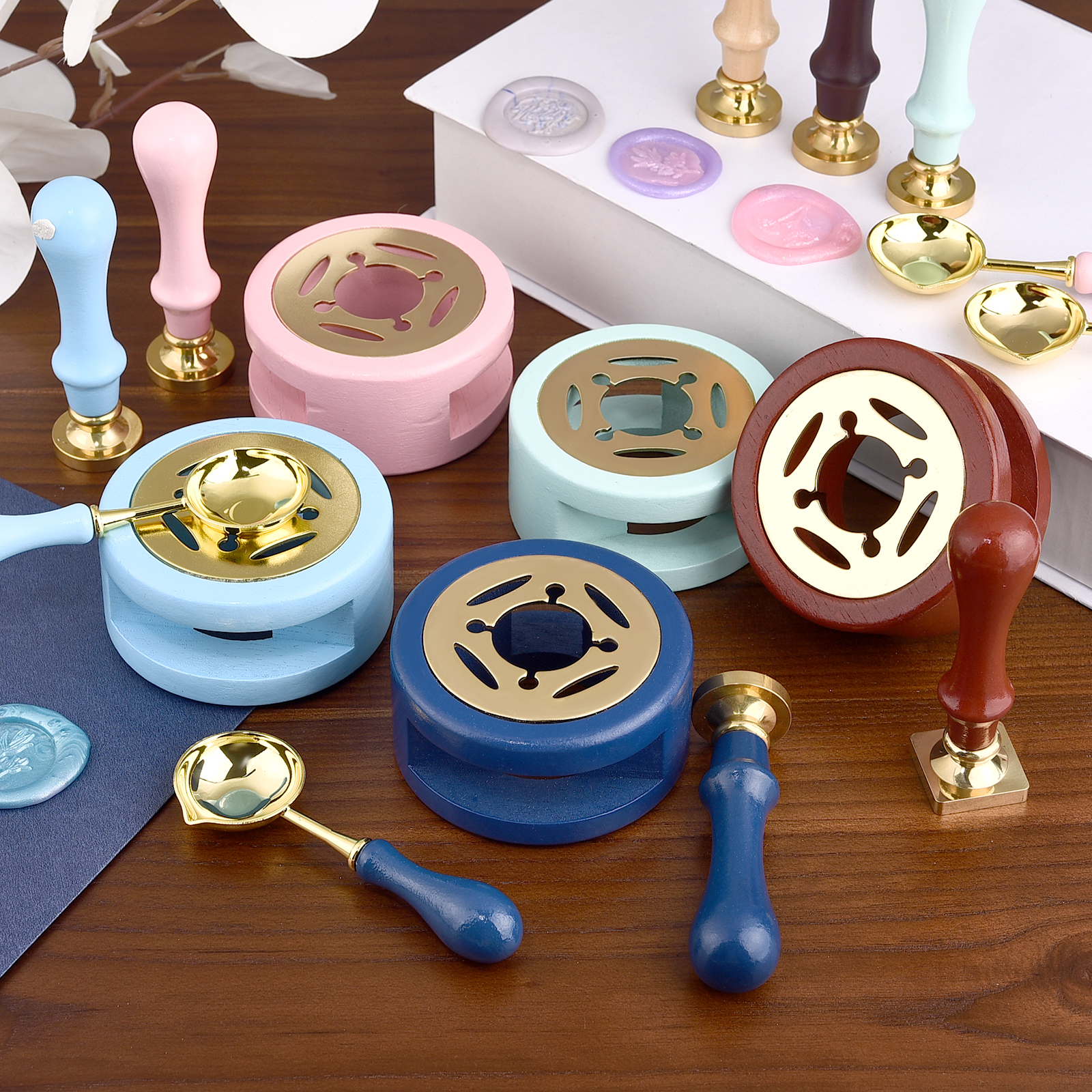 2/3Pcs Set Retro Sealing Wax F - Wax Seal Stamp Set avis et prix