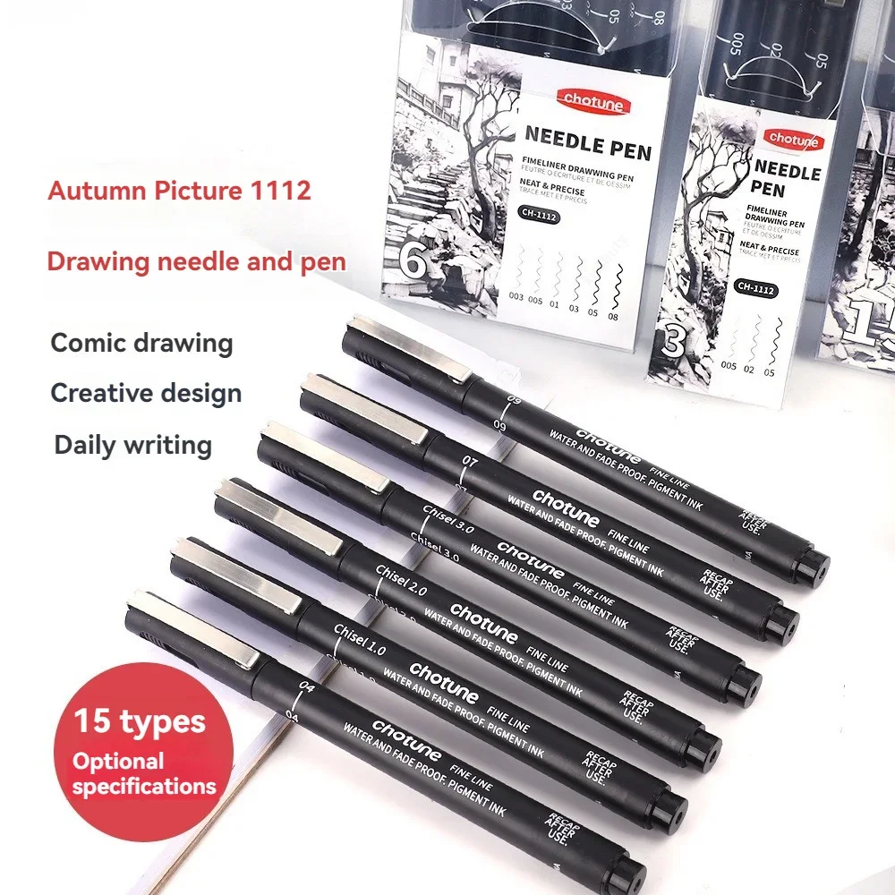 Black Micro Pens,15 Sizes,Wate - Correction Pen Fine avis et prix