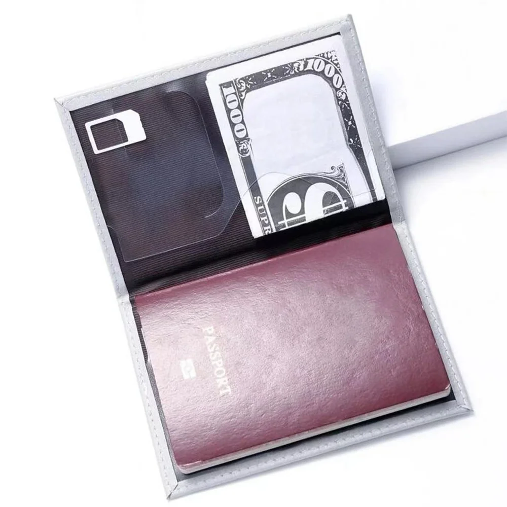 Passport Cover Blue Color Pu P - Index Card Holder avis et prix