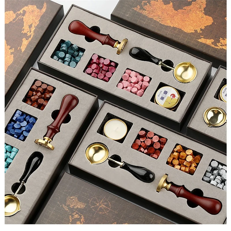 DIY Stamps Wax Seal Box Kit De - Wax Seal Stamp Set avis et prix