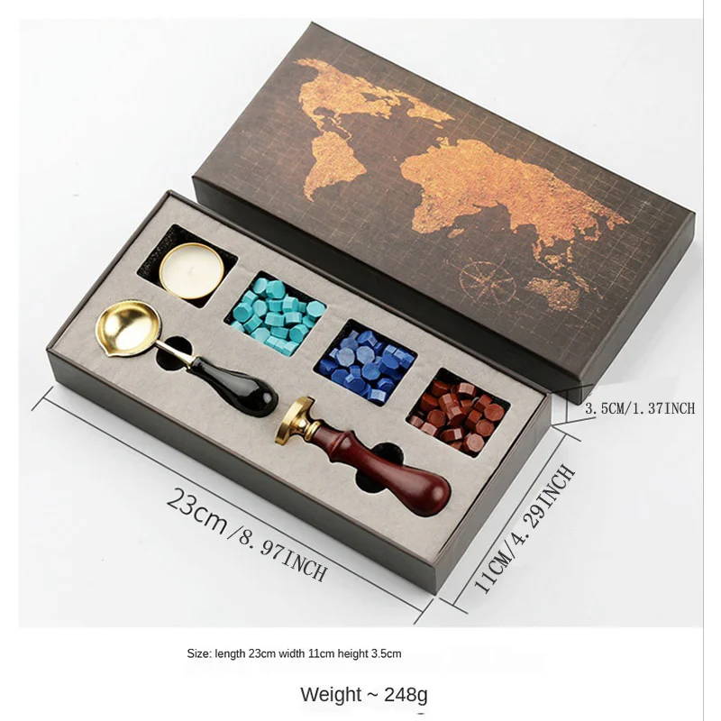 DIY Stamps Wax Seal Box Kit De - Wax Seal Stamp Set avis et prix