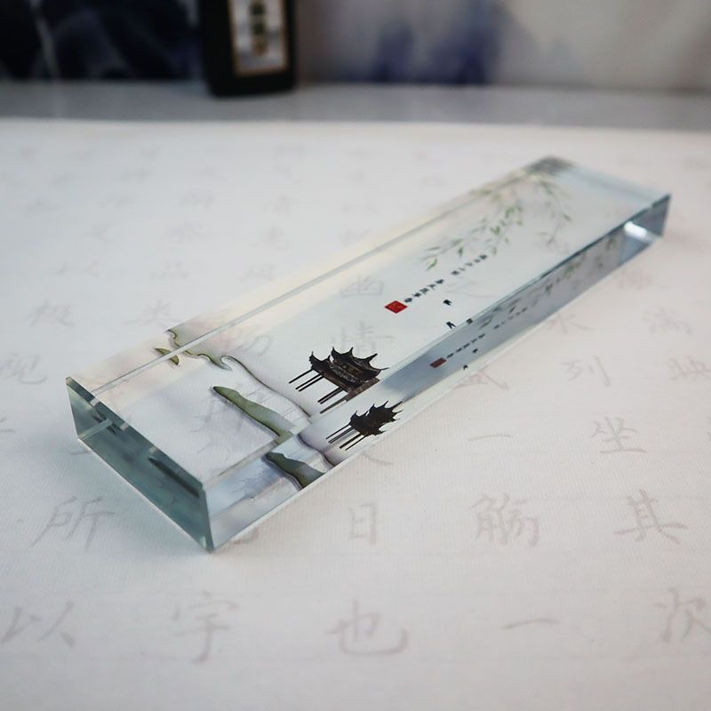Glass Paperweight Traditional  - Book Weight Glass avis et prix