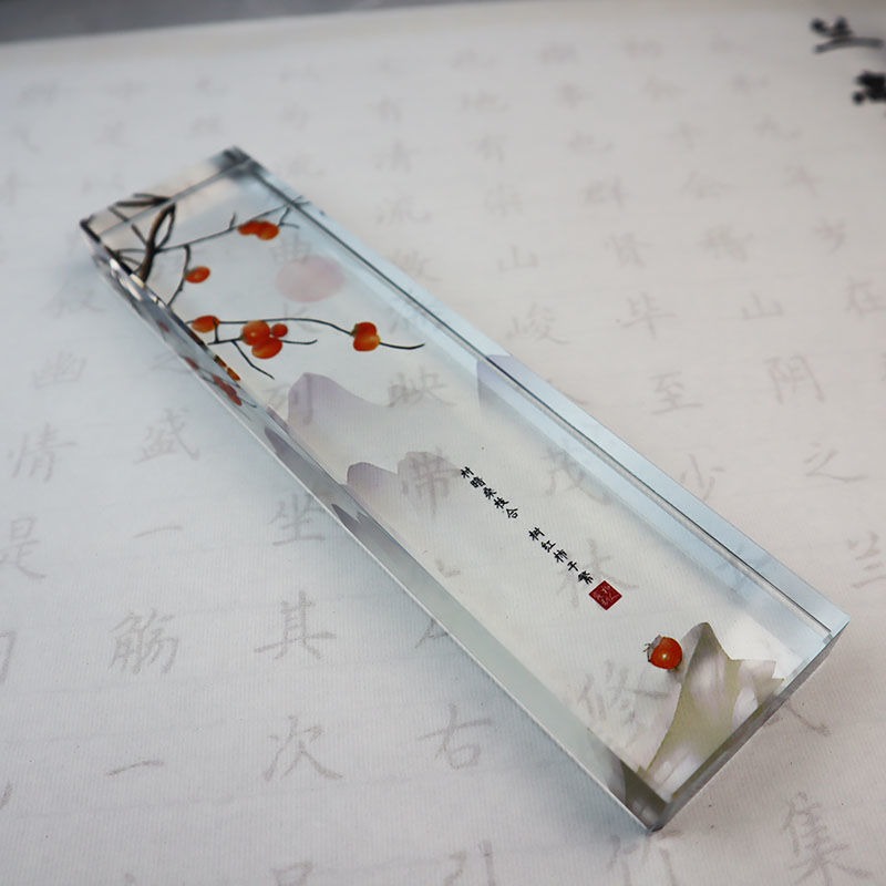 Glass Paperweight Traditional  - Book Weight Glass avis et prix