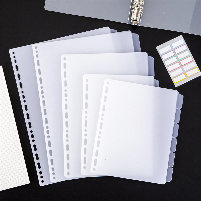 A4 A5 B5 Binder Dividers Gener - Tab Divider A4 avis et prix